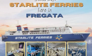 Travel with Starlite Ferries here in Fregata Travel and Tours!