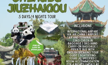 DISCOVER CHENGDU & JIUZHAIGOU!