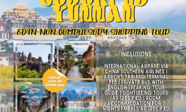 8D7N TOUR: COLORFUL YUNNAN